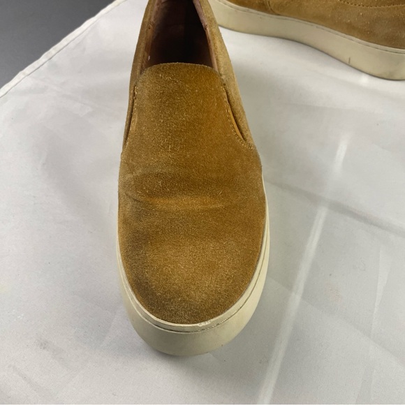 Frye Lena Women's Size 6.5M Slip On Sneaker Tan Suede Style 3470277-SNR - Picture 2 of 16